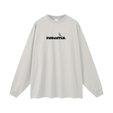 FNDMNTLS. Chrome Cardinals Long Sleeve Graphic TShirt Oat Gray / XS