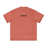 FNDMNTLS. Black Logo Heavyweight Graphic T-Shirt Watermalon Red / XS