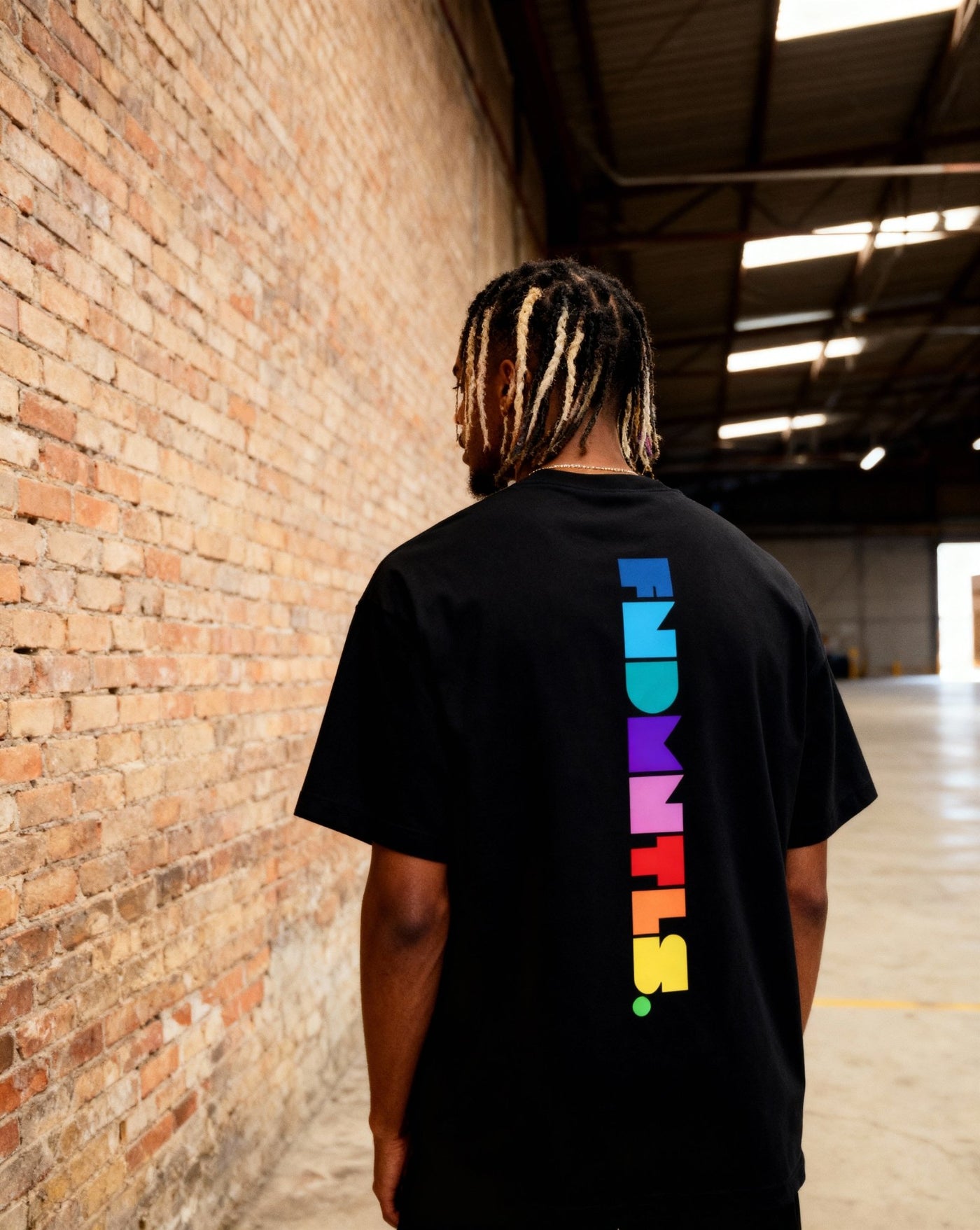 FNDMNTLS. Unity Logo Graphic Tshirt - Heretic - s Streetwear - Cotton Tee - FNDMNTLS -  product_type