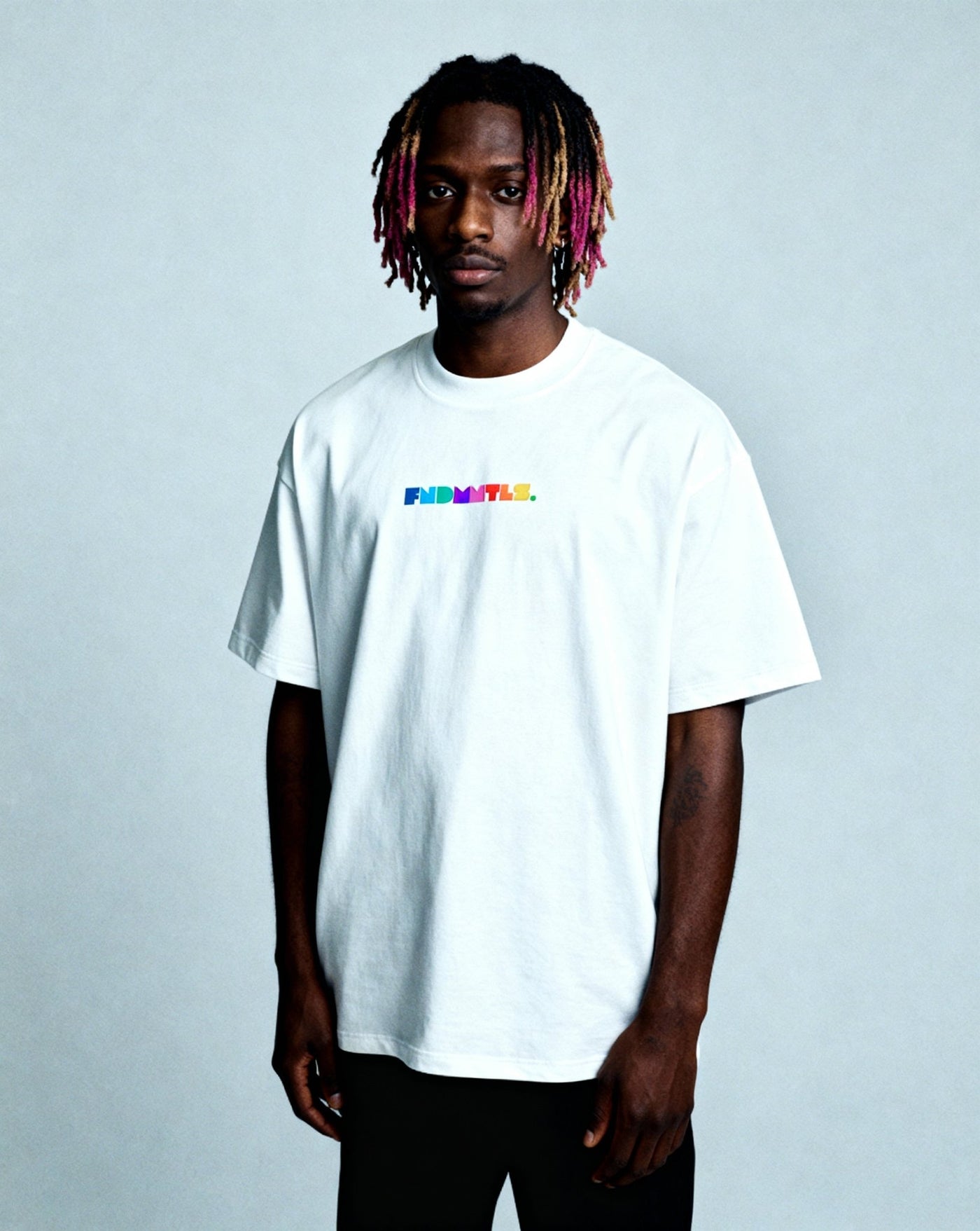 FNDMNTLS. Unity Logo Graphic Tshirt - Heretic - s Streetwear - Cotton Tee - FNDMNTLS -  product_type