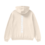 High Neck Insulated FOG Solid Color Fleece Hoodie - 385 GSM