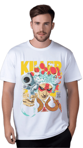 FNDMNTLS. Your a Killer Drop Shoulder Graphic T-Shirt - Heretic - s Streetwear - Casual Streetwear - casual tee -  product_type