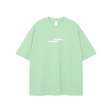 Mint green Angel Wings Fndmntls Graphic Tee shirt, 20 inch chest size