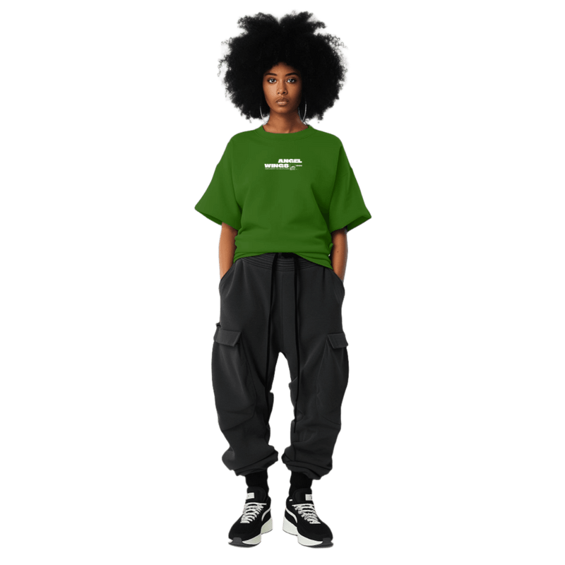 Heretic - s Angel Wings Graphic Tshirt - Heretic - s Streetwear - Casual T-shirt - Cotton T-shirt -  product_type