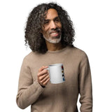 FNDMNTLS. Morning Java White glossy mug