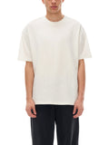 Off-white NBA Logo Graphic T-Shirt with short sleeves, size in inches and centimeters