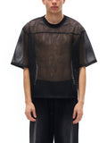 Heretic-s Eternal Bonds Boxy Net Graphic Tshirt
