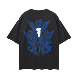 Los Angeles Oversize Deep Drop Shoulder Graphic T-shirt
