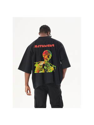 Im Dead Boxy Cut Graphic Tshirt - Tshirts