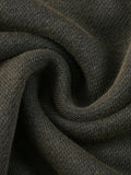 Swirled fabric detail of the Frayed-Hem Hoodie - Vintage Washed, emphasizing the cozy and breathable knit texture.