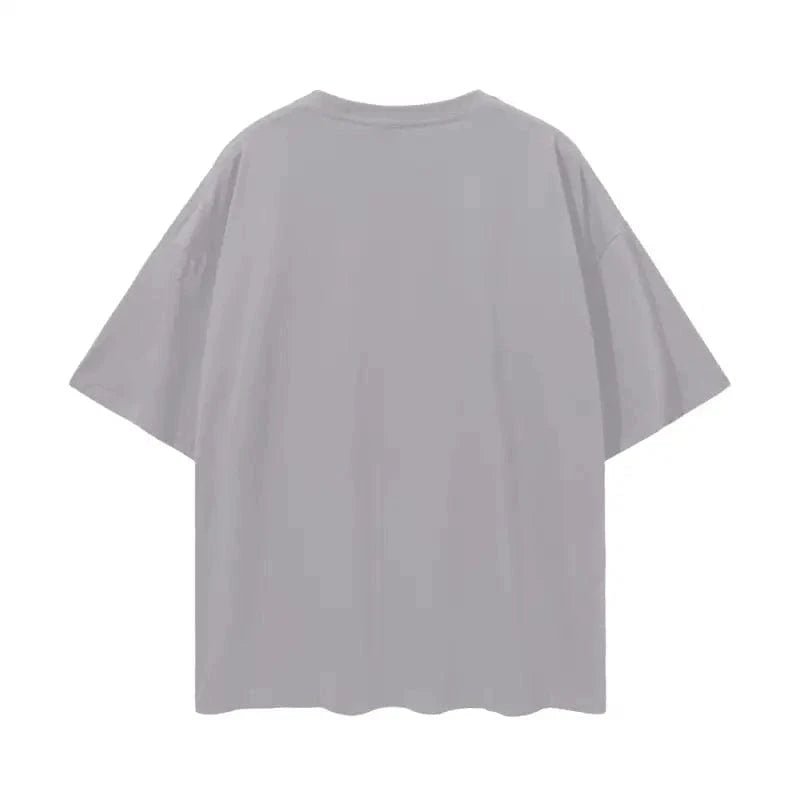 Infinity Links Members Only Oversize Deep Drop Shoulder Graphic Tshirt - 190 GSM - Heretic - s Streetwear - Cotton T-shirt - graphic T-shirt -  product_type