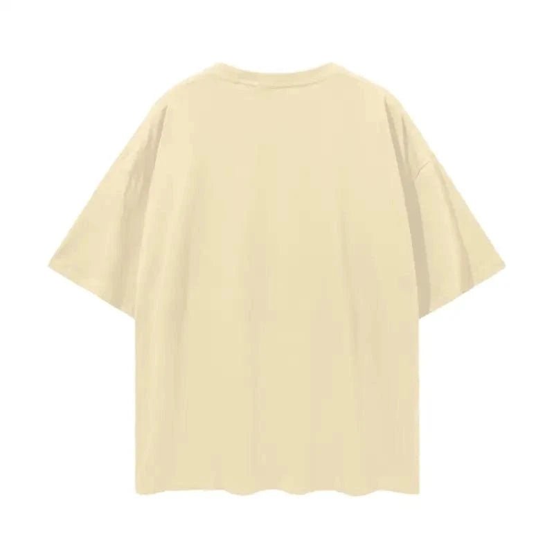 Infinity Links Members Only Oversize Deep Drop Shoulder Graphic Tshirt - 190 GSM - Heretic - s Streetwear - Cotton T-shirt - graphic T-shirt -  product_type