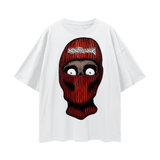Oversize Deep Drop Shoulder Tee - 190 GSM - Lucent White / S