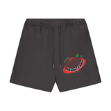 Streetwear Unisex Heavyweight 460G Fleece Loose Fit Shorts - Chorcoal / XS