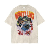 Infinity Links Temptations Acid Wash Oversize T-Shirt - 250 GSM - Heretic - s Streetwear - 100% Cotton Shirt - Casual Streetwear -  product_type