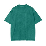 Infinity Links Aliens Oversize Snow Washed Graphic T-Shirt