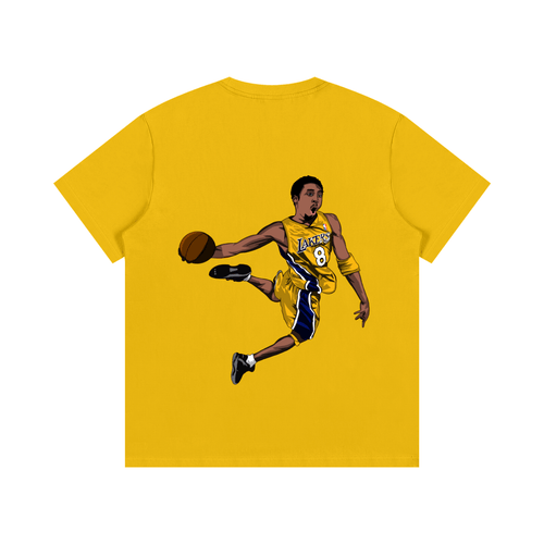Kobe Cartoon Essential Cotton Tshirt - Heretic - s Streetwear - casual tee - casual tshirt -  product_type