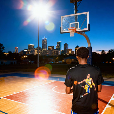 Kobe Cartoon Essential Cotton Tshirt - Heretic - s Streetwear - casual tee - casual tshirt -  product_type