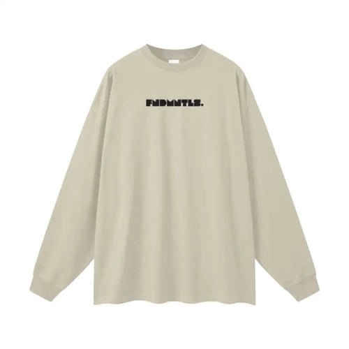 Logo Heavyweight Earth Tone Long Sleeve Graphic T-shirt - Heretic - s Streetwear - casual wear - cotton t-shirt -  product_type
