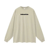 Logo Heavyweight Earth Tone Long Sleeve Graphic T-shirt - Heretic - s Streetwear - casual wear - cotton t-shirt -  product_type