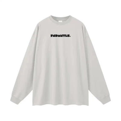 Logo Heavyweight Earth Tone Long Sleeve Graphic T-shirt - Heretic - s Streetwear - casual wear - cotton t-shirt -  product_type