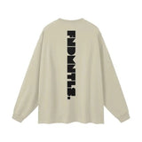 Logo Heavyweight Earth Tone Long Sleeve Graphic T-shirt - Heretic - s Streetwear - casual wear - cotton t-shirt -  product_type