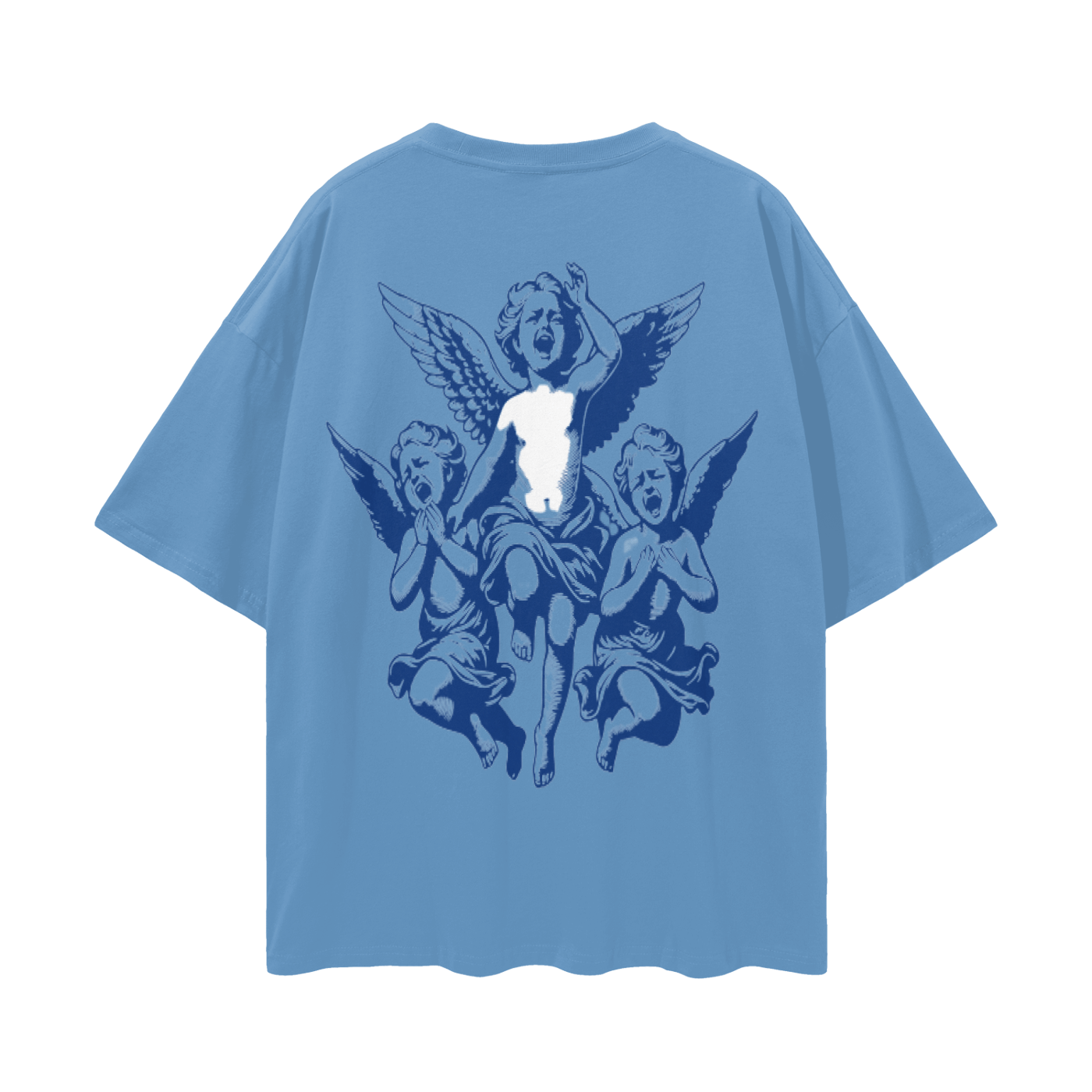 Los Angeles Oversize Deep Drop Shoulder Graphic T-shirt - Heretic - s Streetwear - Casual Streetwear - Casual T-shirt -  product_type