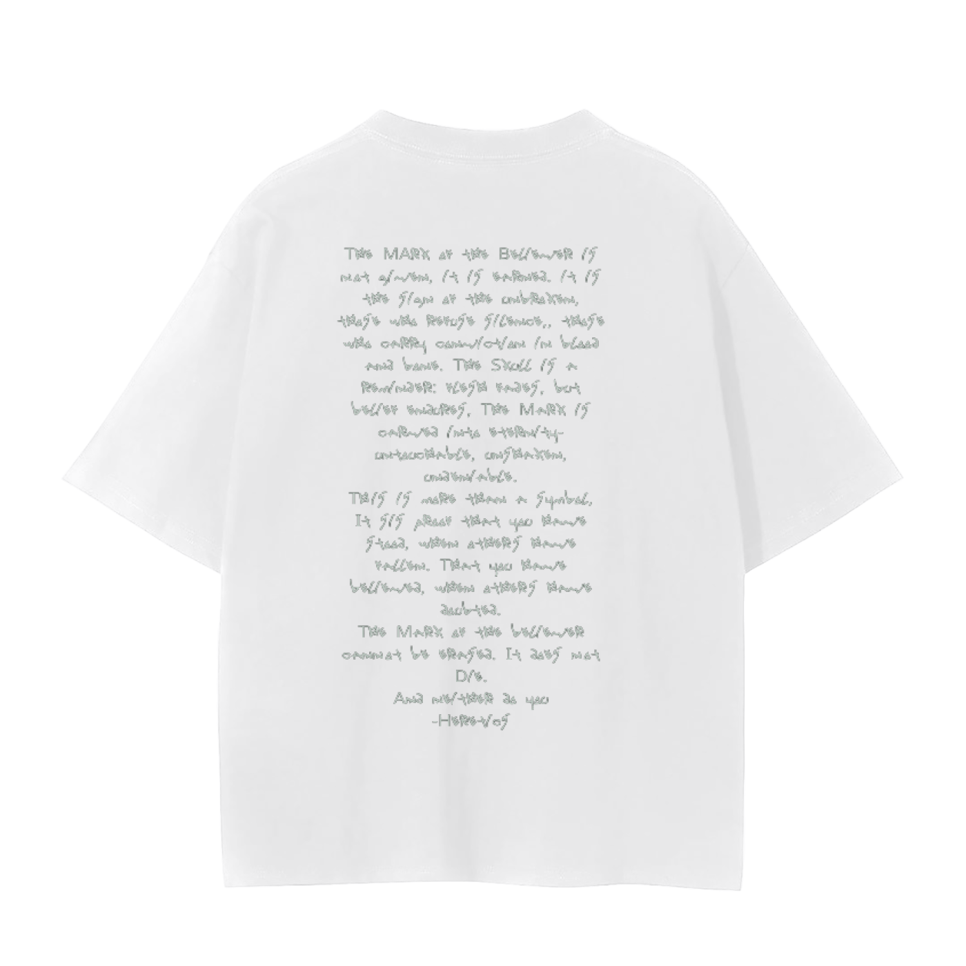 Mark of the Believer Unisex Seamless T-Shirt - Heretic - s Streetwear - Armor of God - Casual Fashion -  product_type