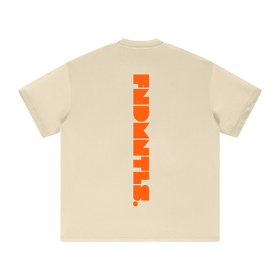 Mets Orange Heavyweight Earth Tone T-Shirt - Heretic - s Streetwear - casual wear - Cotton T-shirt