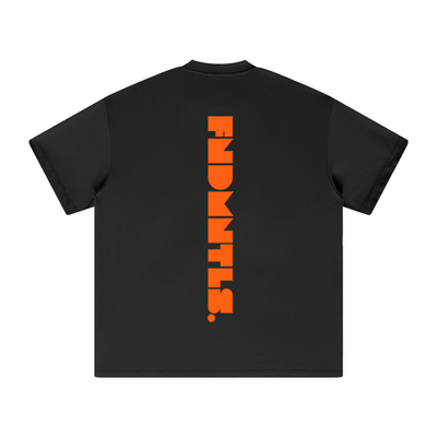 Mets Orange Heavyweight Earth Tone T-Shirt - Heretic - s Streetwear - casual wear - Cotton T-shirt