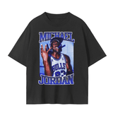 Tar Heel Hoops Unisex Seamless Graphic T-Shirt - 230 GSM Classic Black / S