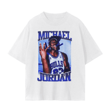 Tar Heel Hoops Unisex Seamless Graphic T-Shirt - 230 GSM Solid White / S