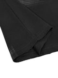 Close-up of black fabric sleeve detail of Rositas Butterfly Hand Brushed Graphic T-shirt made from 100% premium cotton