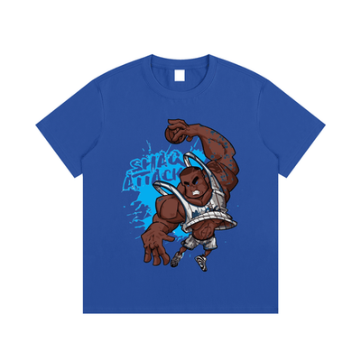 Shaq Attack Unisex Cotton T-Shirt: Comfort & Style Essential - Heretic - s Streetwear - casual wear - Cotton T-shirt -  product_type