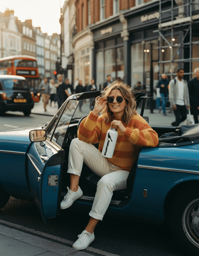 Stainless steel water bottle with a straw lid - Heretic - s Streetwear - collectibles - dishwasher safe mug -  product_type