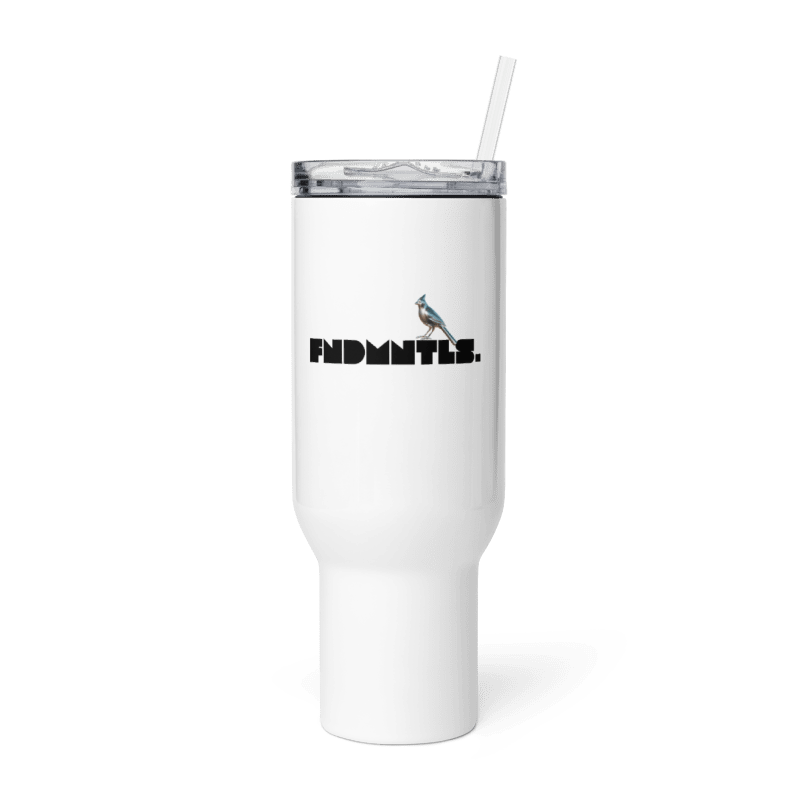 Travel Mug with handle : Keep your drinks handy on the go! - Heretic - s Streetwear - FNDMNTLS - lead free -  product_type