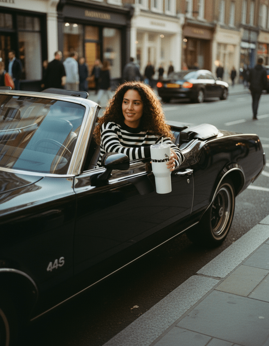 Travel Mug with handle : Keep your drinks handy on the go! - Heretic - s Streetwear - FNDMNTLS - lead free -  product_type