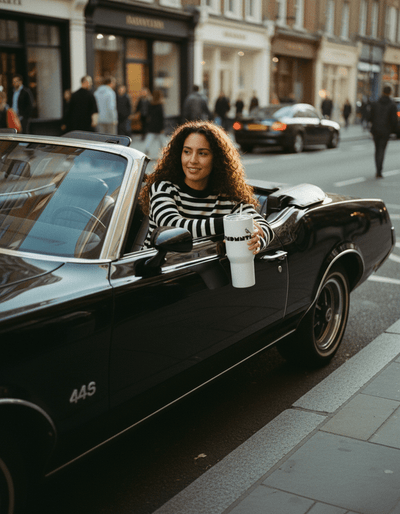 Travel Mug with handle : Keep your drinks handy on the go! - Heretic - s Streetwear - FNDMNTLS - lead free -  product_type