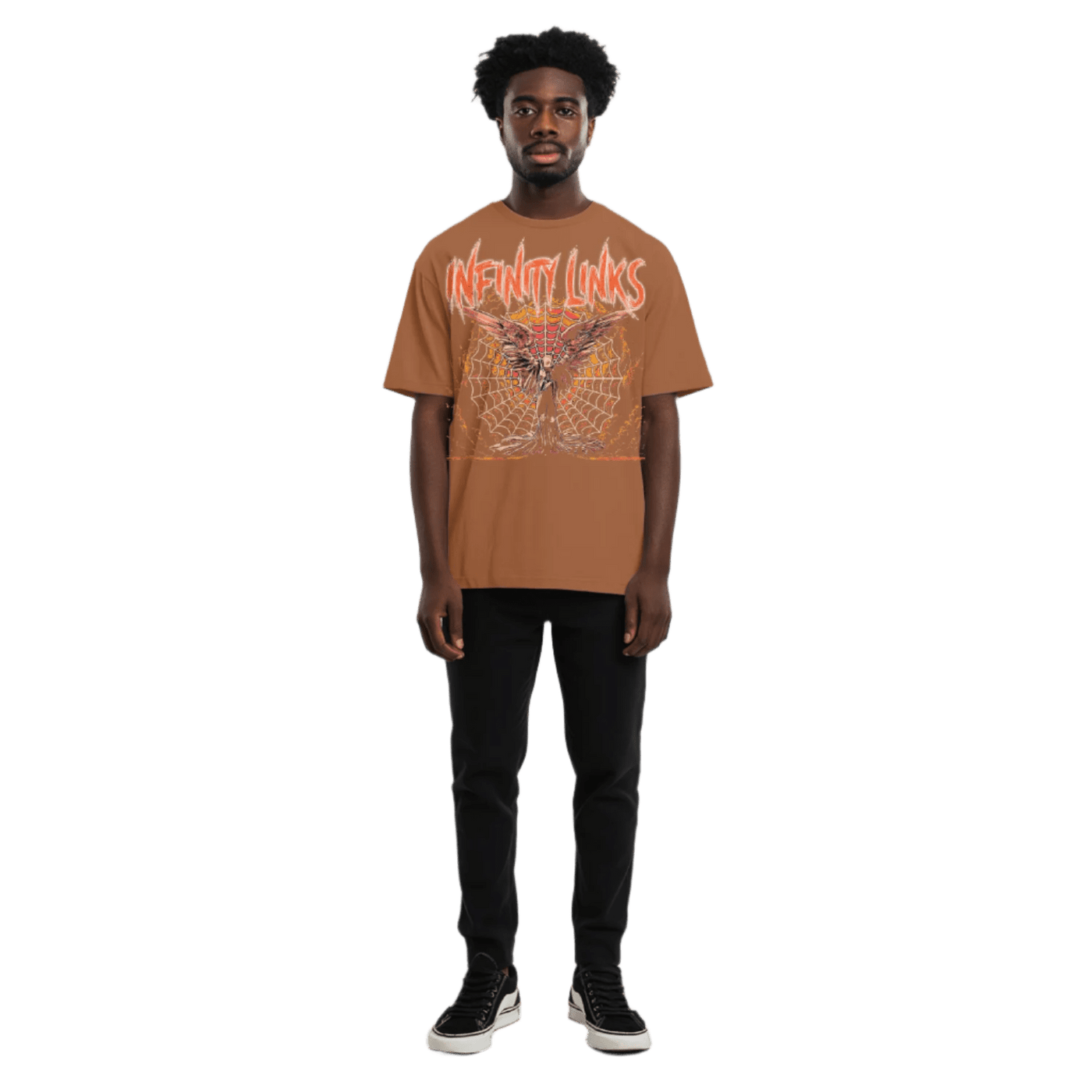 Web of Life Oversize Snow Washed T-Shirt - Heretic - s Streetwear - Casual Fashion - Casual Streetwear -  product_type