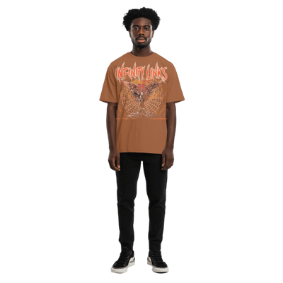 Web of Life Oversize Snow Washed T-Shirt - Heretic - s Streetwear - Casual Fashion - Casual Streetwear -  product_type